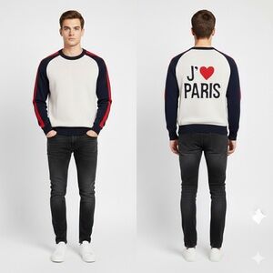 Christian Dior F/W 21 J'❤️ Paris Sweater